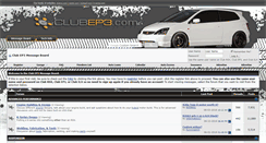 Desktop Screenshot of forums.clubep3.com